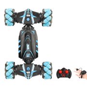RC RC Stunt Car  2.4GHz 4WD Remote Control Car  Deformable All-Terrain Off Road Car with 360° Flips and Double Sided Rotating  Electric Toy Car for Boys and Girls