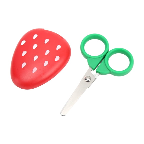Outils de Coupe Ciseaux à Papier Fraise Prise Souple Ménage Maison Ciseaux pour Enfants pour l'Artisanat et l'Usage Quotidien