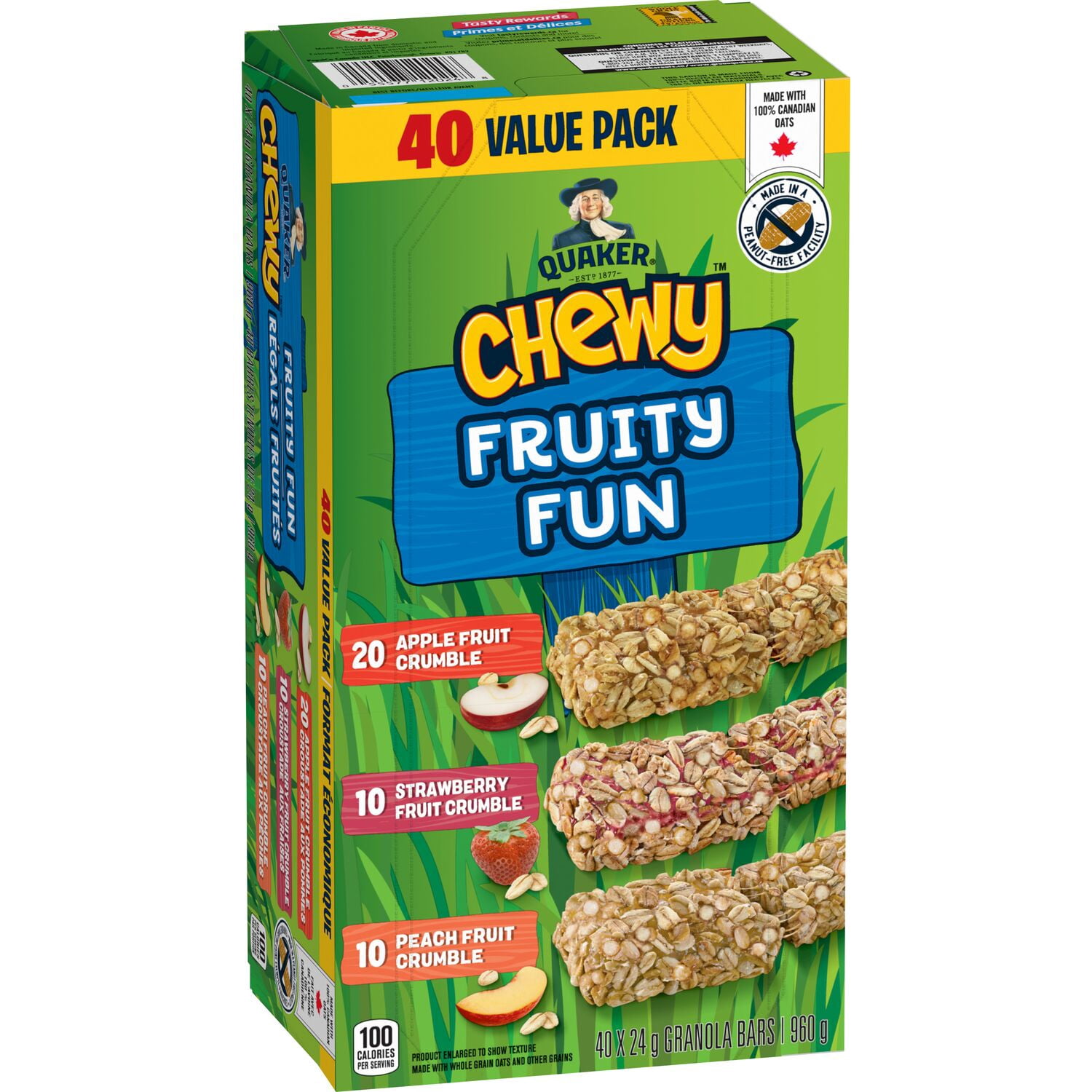 Quaker Chewy Régals fruités