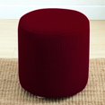 thumbnail image 5 of tamizeot Stretchable Footstool Slipcover Footrest Cover Protector Bottom Red Wine Elastic with Red Wine Round Chair Cover 25-32cm, 5 of 5