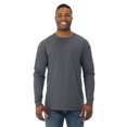 thumbnail image 1 of Fruit Of The Loom T-Shirt à Manches Longues pour Hommes, TG, Charbon, 1 of 3