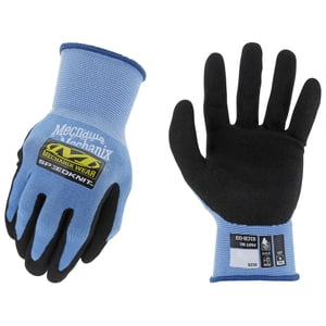 Mechanix Wear SpeedKnit™ CoolMax® Grip Work Gloves (Large/X-Large, Blue)