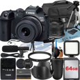 thumbnail image 1 of Canon EOS R7 Mirrorless Camera with RF-S 18-45mm Lens + 64GB Memory Card + Case + LED Flash + ZeeTech Accessory Bundle, 1 of 8