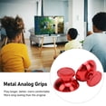 thumbnail image 4 of Handheld Game Console Replacement Metal Analog Grips Stick Thumbsticks Controller, Aluminum Alloy Metallic Joystick Accessories for Handheld Game Console Replacement, 4 of 7