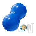 thumbnail image 3 of Almencla Peanut Ball Core Strength Training Fitness Exercise Ball for Home Gym Office Blue, 3 of 8