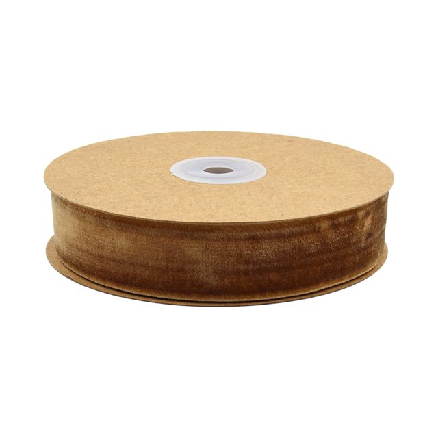 TopLLC 2.5cm Single Sided Velvet Ribbon Gift Flower Packaging Ribbon Decoration Ribbon DIY Ribbon on Clearance