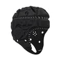 thumbnail image 4 of Lipstore Kids Rugby Helmet Headgear Anti Collision Protection Scrum Cap for Skateboarding black, 4 of 8