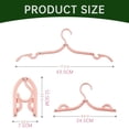 thumbnail image 3 of Retractable Portable Travel Hangers Foldable Hangers For Travel Folding Hangers Space Saving Travel Hangers Foldable For Suitcase Tie Rack Hanger For Closet Clothes Drying, 3 of 9