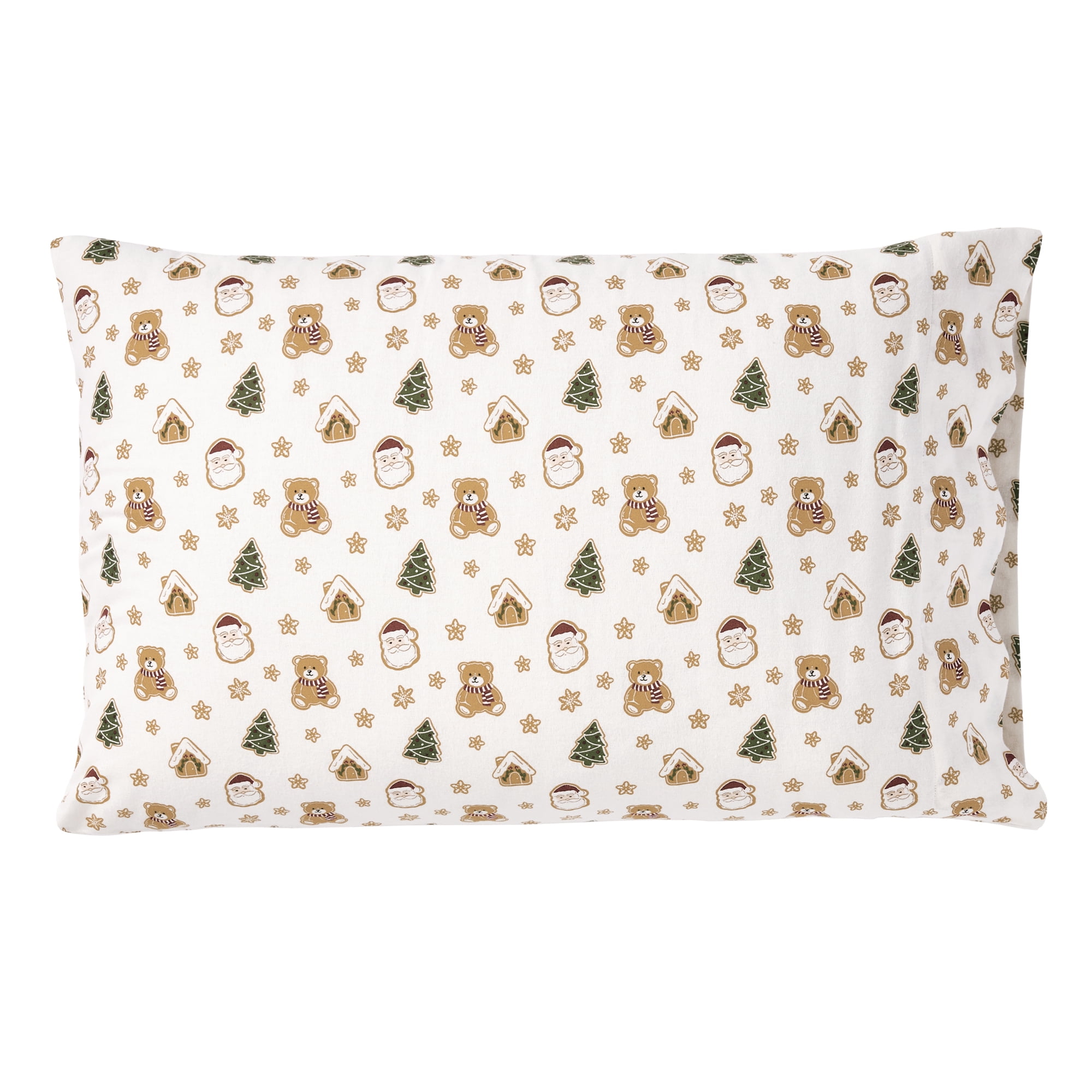 Holiday Time Twin Flannel Sheet Set