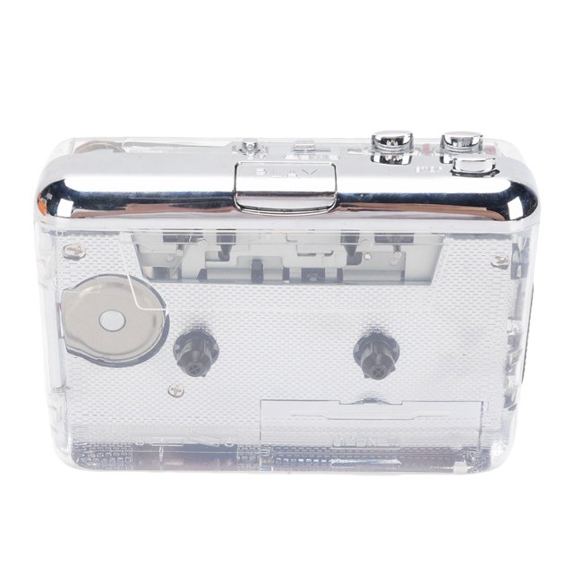 Cassette Tape Player, ABS Battery Powered Portable Cassette Player Tape Recorder Compact for Indoor