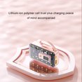 thumbnail image 3 of fastboy Kit de Banque d'Alimentation Mini Transparent Portable Charge Rapide Pour21700 Kit DIY Facile à Transporter ABS Rose, 3 of 6