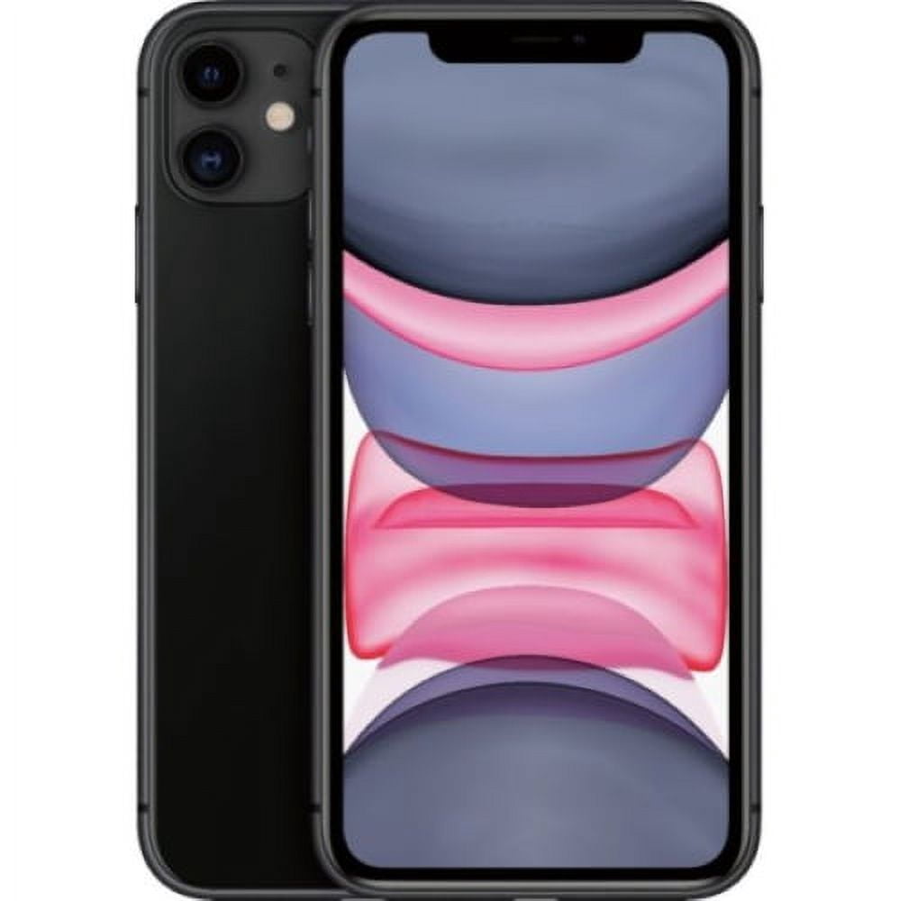 Refurbished (Good) - Apple iPhone 11 128GB Smartphone - Black - Unlocked