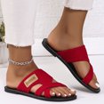 thumbnail image 4 of CHGBMOK Sandals Womens Non-Slip Spring and Summer New Breathable Mesh Fish Mouth Slippers Sizes 36-43, 4 of 8