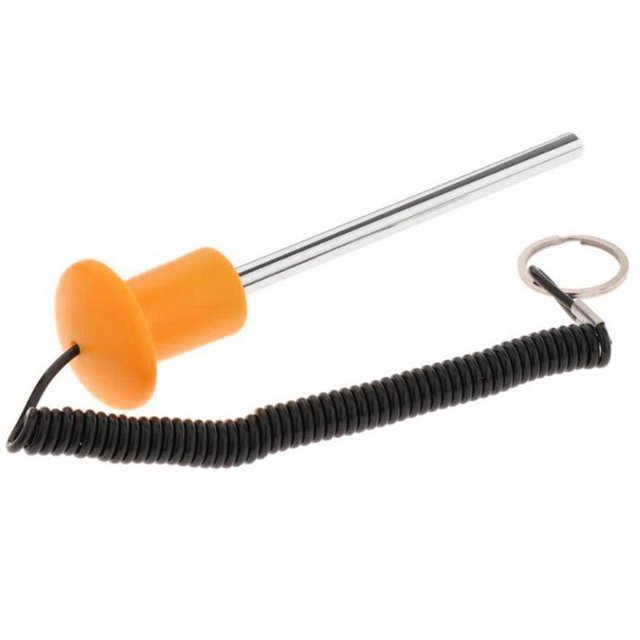 jinwen Weight Stack Pin Accessories Multipurpose Stainless Steel Weight Machine Pin Orange 10x105mm