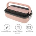 thumbnail image 4 of Leakproof Bento Lunch Box 316 Stainless Steel Microwave Safe Container, 700ml Capacity Adult Lunch Box For School Office, 4 of 8