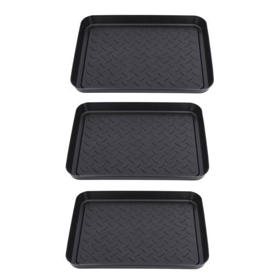Shoe Tray,Shoe Tray Durable Plastic Wet Shoe Mats Boot Tray Future-Proof Design