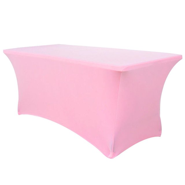 Nappe de Table Élastique Décoratif Close-fitted Unique Banquet Couverture de Table Rectangulaire