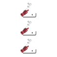 thumbnail image 2 of ZheElen Universal Car Whistle Refitting _ Whistle Exhaust Pipe Red L 3Set, 2 of 6