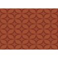 thumbnail image 1 of Ahgly Company Tapis Rectangulaire Lavable en Machine Intérieur Transitionnel Orange Rouge Orange, 7 Pieds x 10 Pieds, 1 of 7