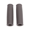 thumbnail image 4 of Scooter Rubber Handlebar Grips, Granular Design Scooter Handlebar Grips Anti Slip  For 22.2mm Handlebar Gray, 4 of 8