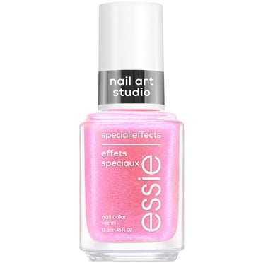 essie nail art studio jelly nail polish, sheer jelly finish, artic jelly, white, 13.5 ml