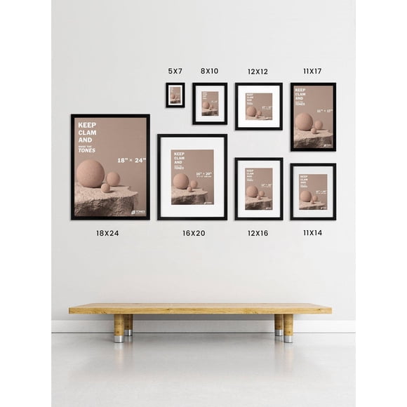 Traditional Picture Frame BLACK