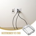 thumbnail image 3 of SHISUYAN Couvercle de Prise Étanche Boîtes Électriques Extérieures Couvercle de Prise Extérieure Étanche Couvercles de Prise Électrique Extérieure, 3 of 9