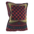 thumbnail image 2 of Checkerboard Chinese Checkers Decorative Throw Pillow 13in.X18in., 2 of 2
