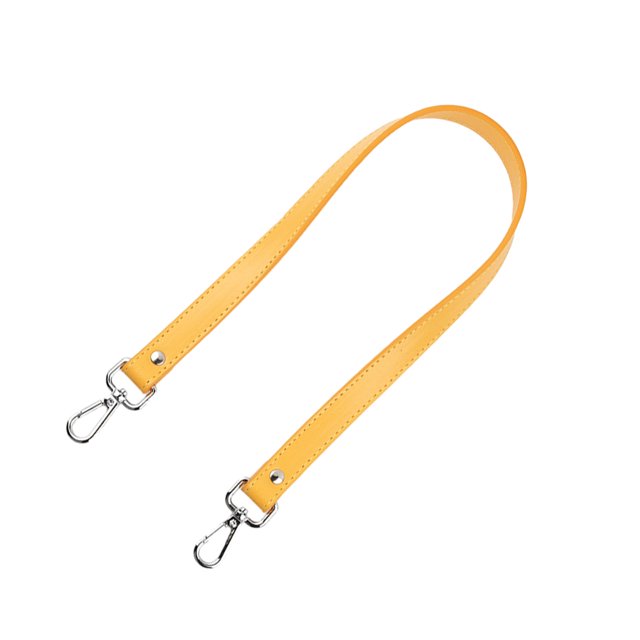 Transemion Stylish Shoulder Strap For Bag PU Leather Craftsmanship Multi-Color Options Shoulder Bag Strap Bag Accessories yellow 1Set