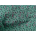 thumbnail image 4 of oneOone Cotton Poplin Fabric Leaves & Swirl Block Printed Craft Fabric BTY 42 Inch Wide, 4 of 4