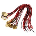 thumbnail image 1 of SASABAXI 15Pcs Golden Round Piezo Pickup Discs for Acoustic Guitar Parts with Sound Capture Function Brass Material, 1 of 5