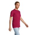 thumbnail image 2 of American Apparel T-Shirt en Jersey Fin, 2TG, Canneberge, 2 of 2