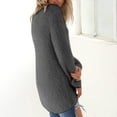thumbnail image 4 of Yuyuzo Hauts Duveteux Grande Taille pour Femmes Automne Hiver Manches Longues Col Rond Ample Décontracté Pull, 4 of 7