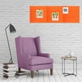 thumbnail image 4 of EXHUMKY Practical Design Felt Board Orange For Home Decor 1Pcs, 4 of 6