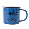 thumbnail image 1 of Mainstays Two Tone "Ignore Negativity" Ceramic Mug, 17.25 oz, 1 Piece, 1 of 5