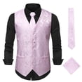 thumbnail image 1 of Nouveau Blazer Floral pour Hommes Gilet Formel Décontracté Imprimé, 1 of 4