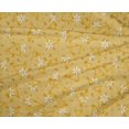 thumbnail image 4 of oneOone Polyester Lycra Dark Yellow Fabric Texture & Triangle Geometric Craft Projects Decor Fabric Printed By The Yard 56 Inch Wide, 4 of 4