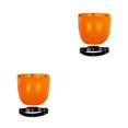 thumbnail image 1 of Decodeary Visors Materials For Clear Easy To Carry Vintage Amber black frame 2Set, 1 of 6
