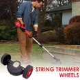 thumbnail image 2 of Weed Trimmer Support Wheels Adjustable for Lawn and Garden Trimming, 2 of 8