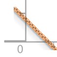 thumbnail image 5 of Chaîne de Liaison Boîte 0.9mm en Or Rose 14K, 5 of 5