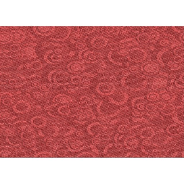 Ahgly Company Tapis d'Intérieur Rectangulaires Transitionnels Rouges Lavables à la Machine, 7 Pieds x 9 Pieds