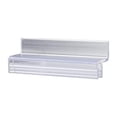 thumbnail image 2 of 24 Pack Z Bar Slatwall Adapter Attachment PVC Slatted Wall Fixture Retail and Boutique Hardware Accessory by Marketing Holders, 2 of 4