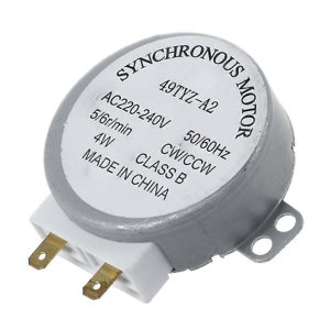 Pays 220-240v 50/60hz 5/6rpm 4w Moteur tournant synchrone pour four à mini-ondes Banmo
