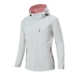 thumbnail image 2 of Sentmoon Jackets for Women Winter Oversized Hooded Neck Long Sleeve Winter Coats for Women Zipper Solid Color Windproof Waterproof Women Clothes with Pockets Fall and Winter Delightful for Sports, 2 of 5