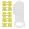 thumbnail image 2 of Dioche Baby Finger Teeth Brushes,Infant Silicone Finger Toothbrushes,10pcs Baby Finger Toothbrush Infant Silicone Soft Finger Toothbrushes For Newborn, 2 of 8