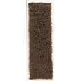 thumbnail image 1 of New Flokati 1400gr 2'4" x 8'6" Runner, Cocoa, 1 of 5