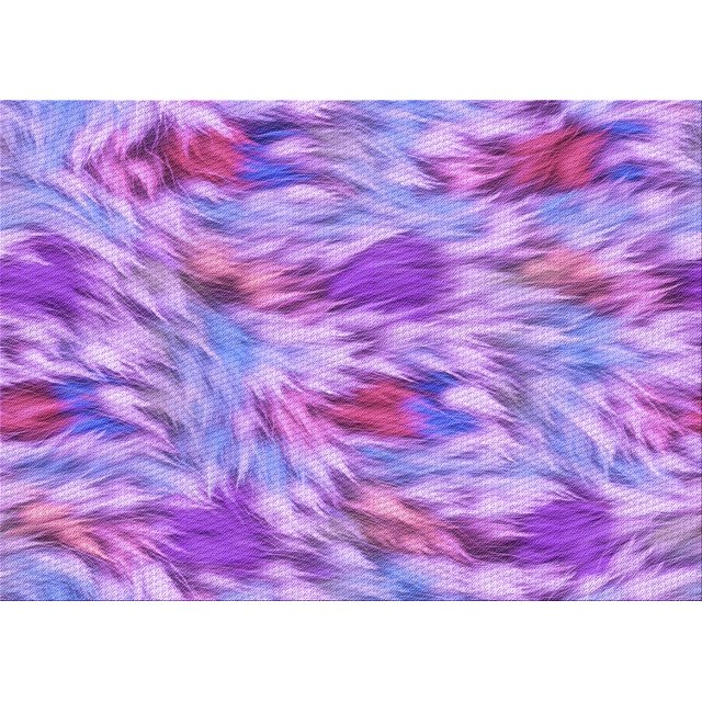 Ahgly Tapis Rectangulaire Lavable en Machine Intérieur Transitionnel Lilas Violet Vif, 6 Pieds x 9 Pieds