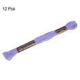 thumbnail image 3 of Unique Bargains Lavender Embroidery Floss, 8m Long Fiber Cotton - 12 Skeins, 3 of 6