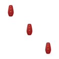 thumbnail image 3 of Decodeary Silicone Car Cover Glow In Dark For 360° Protection Scratch-proof Silica Gel Case For BYD Atto Red 9 x 5cm 3Set, 3 of 6