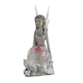 thumbnail image 4 of facefd Statue de Fée Solaire à DEL pour Jardin Figurine en Résine Art pour Pelouse Intérieur Extérieur, 4 of 9